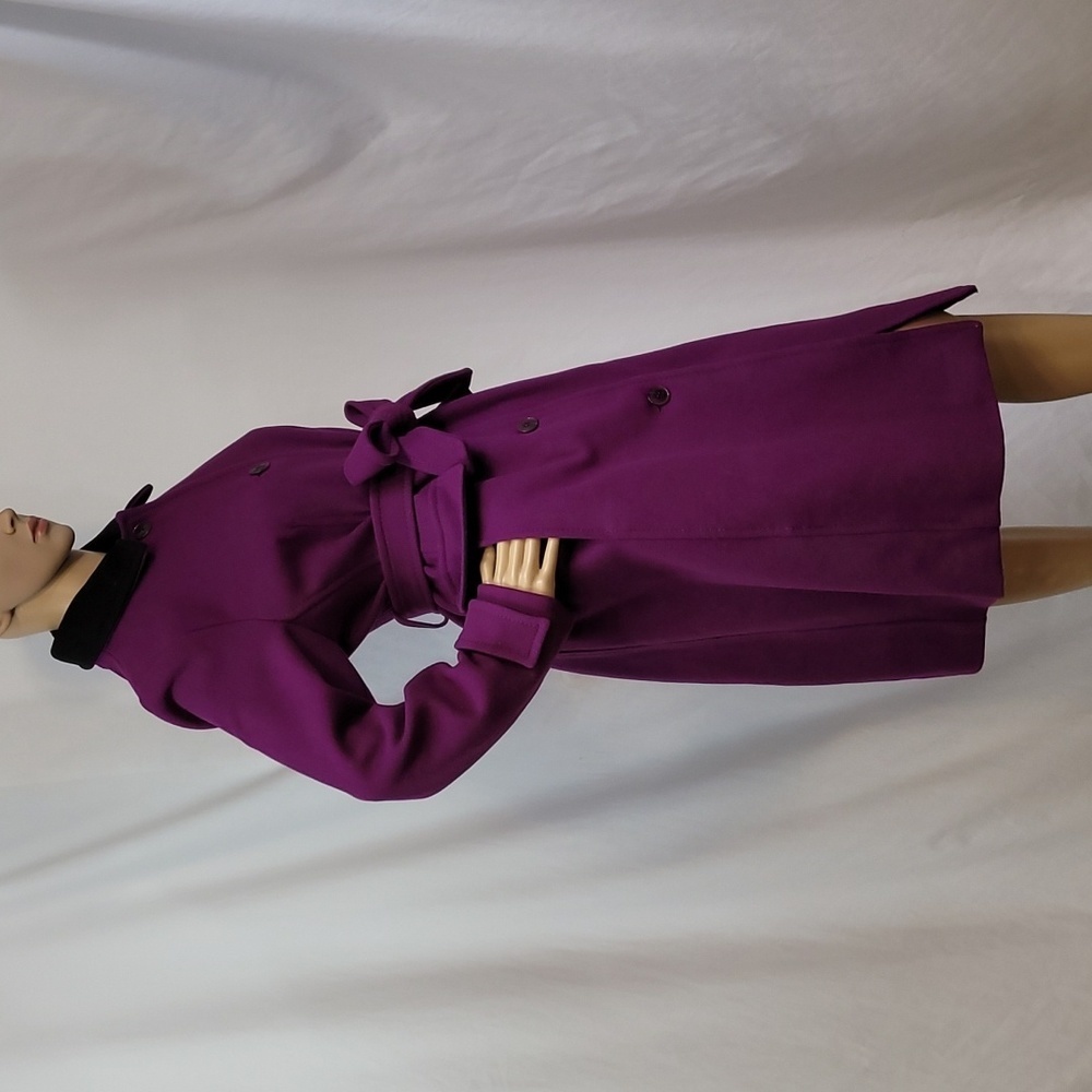 KATE Spade Button Down Wrap Wool Coat - Picture 17 of 17